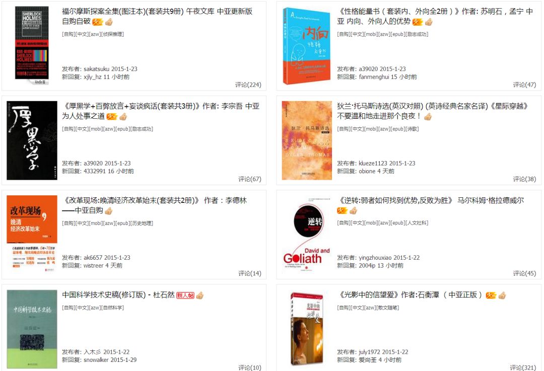 2000本kindle電子書資源，全部送給你！插圖5