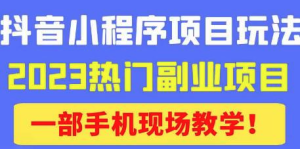 抖音小程序9.0新技巧，2023熱門副業(yè)項(xiàng)目，輕松變現(xiàn)百度網(wǎng)盤插圖