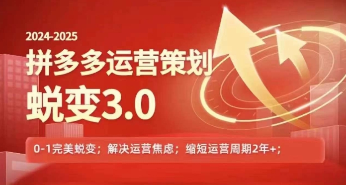 2024-2025拼多多運營策略蛻變3.0，0~1完美蛻變，解決信息焦慮插圖